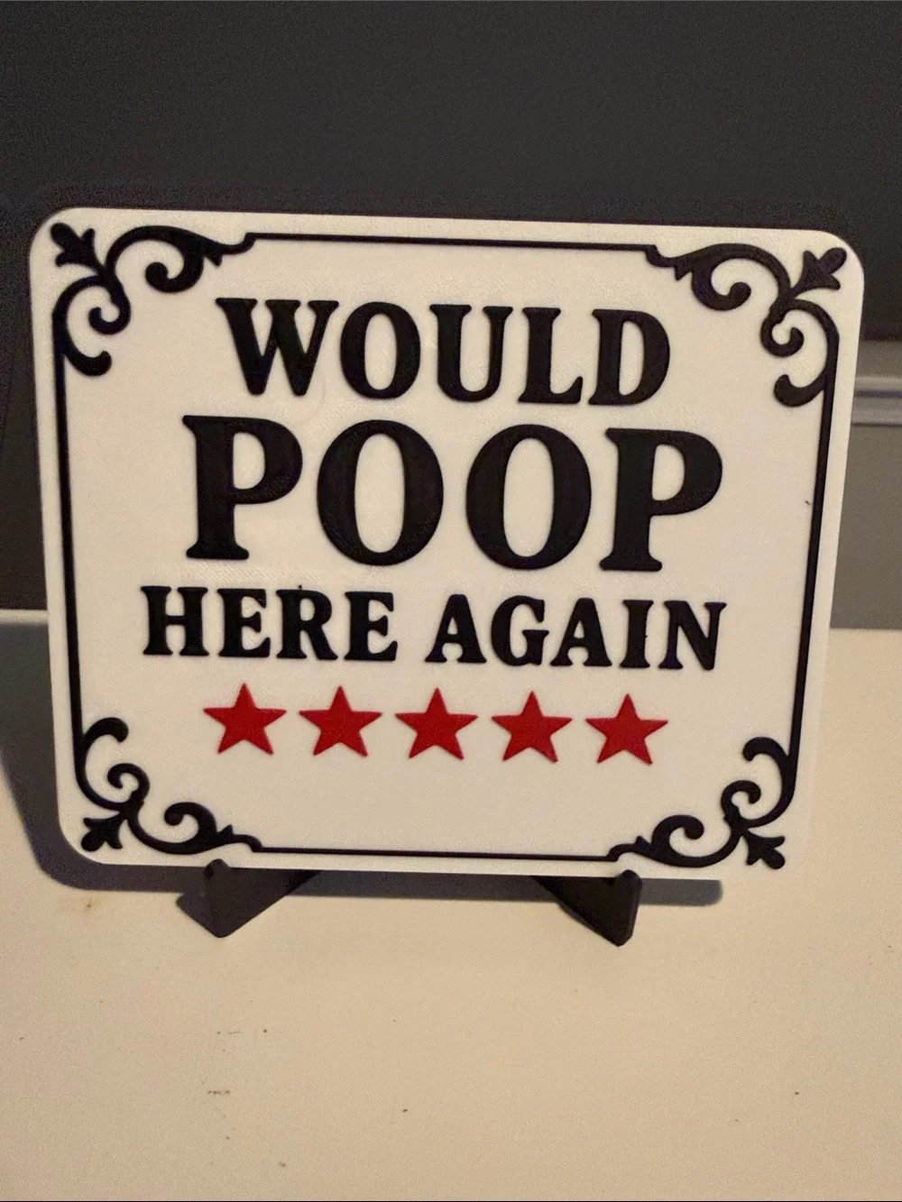 Vintage-Inspired Bathroom humor! Qty 6
